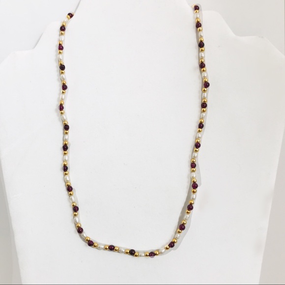 ❌SOLD❌Vintage Rice Pearl Set - Picture 4 of 5